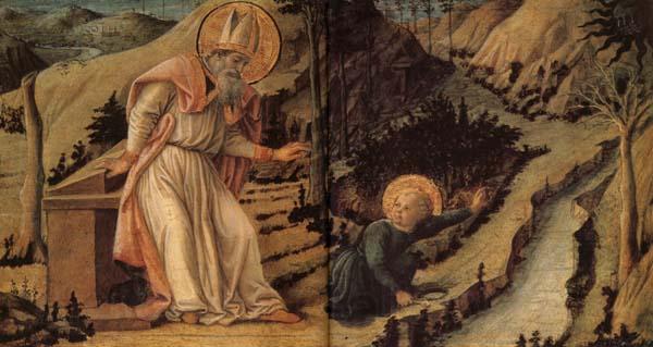 Filippino Lippi The Vision of St.Augustine